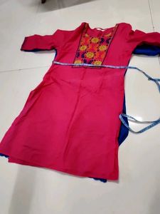 Set of 4 Cotton Large Size Kurtis