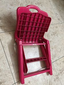 Kids Pink Foldable Chair