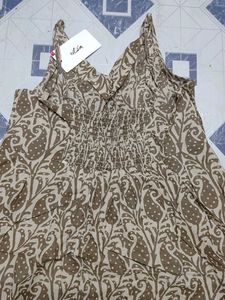 Patterned Casual Dress