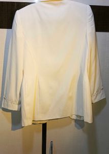 Imported Elegant Cream Blazer