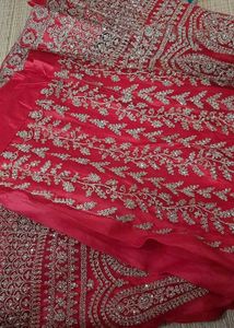 Red Bridal Lehenga