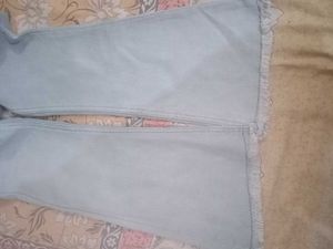 Boatcut Jeans Grey Colour