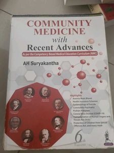 Suryakantha Community Medicine Book