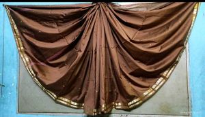 Elegant Brown Saree