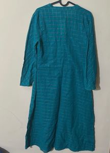 Fabindia Nagari Lattice Print Kurta