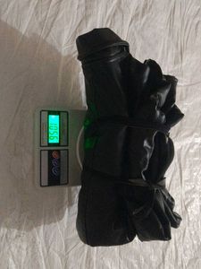 Zara Black Faux Leather Biker Jacket