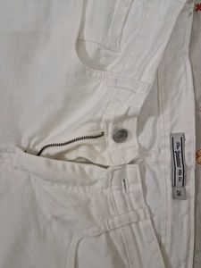 White Wide Leg Jeans