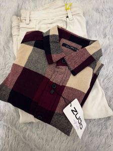 Checked Flannel Shirt