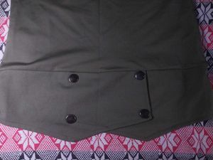 Casual Olive Green Top