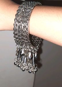 Oxidized Silver Metal Bangles