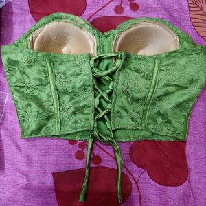 Olive ☘️Corset Tube Top