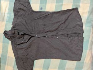 Vintage Checkered Button-Down