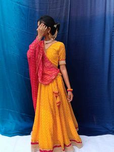 Bandhani Lehanga