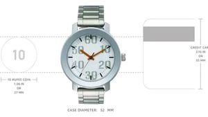 Stylish HM Classic Silver Watch