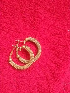 Gold Hoop Earrings