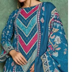 unstitched cotton suit