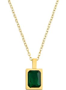 Emerald Pendant Necklace
