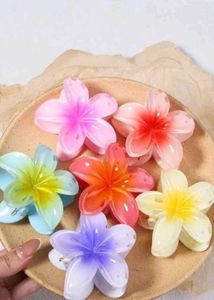 3pc flower claw clips for women
