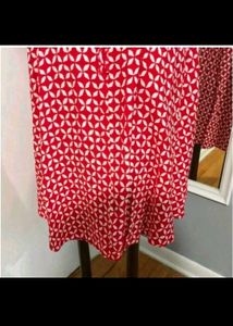 Red Wheel Off Shoulder