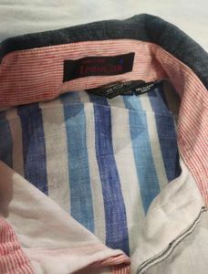 Linen Club Striped Shirt