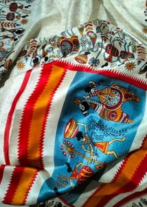 Elegant Ethnic Motif Saree