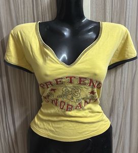 Yellow Graphic Tee