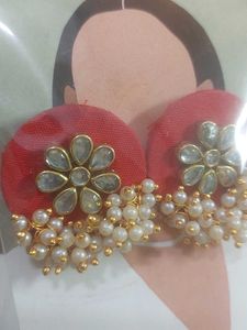 Combo of 2 pairs Ethnic stylish earrings studs