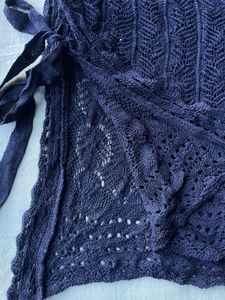 Midnight Tie Cozy Top/vest