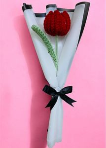 Crochet Tulip Bouquet