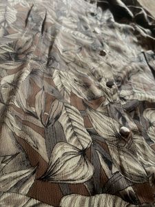 Patterned Shirt Dress