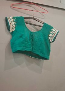 Elegant Green Saree