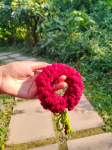 Handmade Crochet Flower Gajra