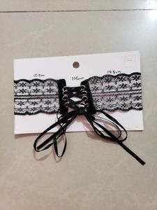Lace-up Corset Choker
