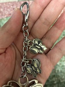 Butterfly Charm Keychain