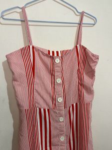 Striped Midi Sundress