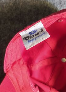 Original Red Classic Cap Never Used