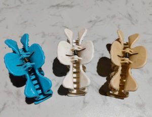 Hair Claw Clips - Set of 3