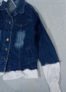 Hooded Denim Jacket