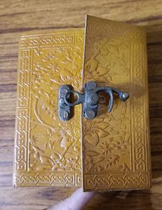 Beautiful Vintage Diary with metal lock🗝️