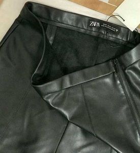 Zara Leather Pants - Premium Quality