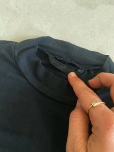 Black Long Sleeve Top