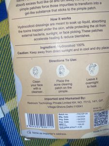 Sanfe pimple patch