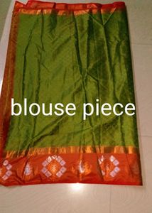 Multi Colour Kora Muslin Saree