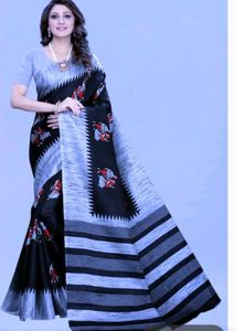 Soft ART Silk Saree Combo With Blouse Material