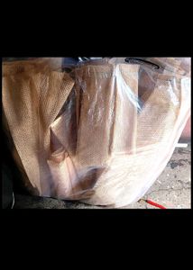 Golden Fabric Material