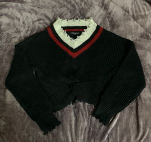 Knot-tie Off-Shoulder Sweater