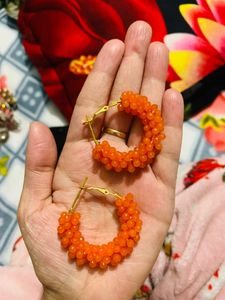 beautiful earing🧡🧡🧡