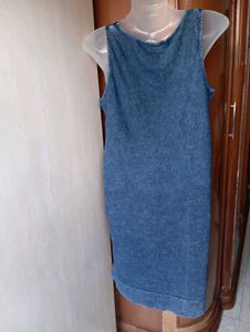 Denim Sleeveless Dress