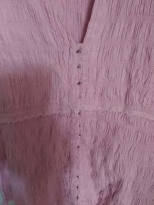 Beautiful Pink Smoking Top
