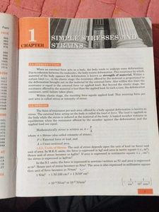 Simple Stresses and Strains Textbook
